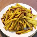 ママうさこ's cooksnap of when they made 塩糀で作るさつまいものきんぴら.