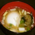 Hirarinn☆'s cooksnap of when they made 簡単♡ ポーチドエッグお味噌汁.