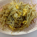 まぁたんたん♪'s cooksnap of when they made 【男飯】もやし玉子炒め【焼肉のタレ】.