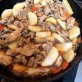 あやめﾁｬﾝ's cooksnap of when they made 簡単絶対旨い！長芋豚肉甘照り焼.