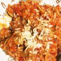 Surfmuffin's cooksnap of when they made 余ったトマト缶で真っ赤なリゾット.