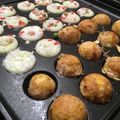 Hinatanpop's cooksnap of when they made 外カリ中とろタコ焼き！小麦粉から作ろう！.