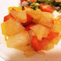 ここなっつ♪'s cooksnap of when they made 簡単に作り置き！パプリカの甘酢炒め♡.