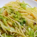 ジュンぺさん's cooksnap of when they made キャベツとアンチョビーのパスタ.