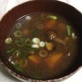 わたさな2016's cooksnap of when they made かぼちゃとなめこのお味噌汁.