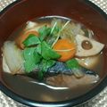 滝沢昇's cooksnap of when they made ＊長崎風＊わが家のお雑煮.