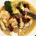 丸々だいすけ's cooksnap of when they made 原木しいたけと帆立貝のミルク煮中華風.