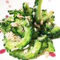 ケロさき☆'s cooksnap of when they made シンプル！簡単美味しいゴーヤのツナ和え.