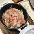 ラムco's cooksnap of when they made 蟹としめじのフラン.