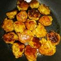 たぼかず's cooksnap of when they made シャキッと蓮根ヘルシー鳥ミンチつくね.
