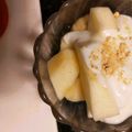 アブシンベル's cooksnap of when they made 朝食！便秘解消？りんごきな粉ヨーグルト☆.
