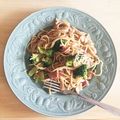 Tbbt's cooksnap of when they made ほうれん草とベーコンのクリームパスタ.