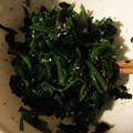 ame-ikuru's cooksnap of when they made ほうれんそうとのりのごま和え.