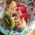 ☆うさきちさん☆'s cooksnap of when they made フルーツたっぷり♡朝のヨーグルト.