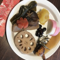 ももくままま's cooksnap of when they made れんこんを炊きました、煮しめです。.