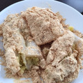 メロンパンケーキ's cooksnap of when they made リメイク！栗きんとんきなこもち.