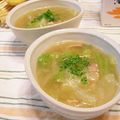 tomimo's cooksnap of when they made レタスのスープ.