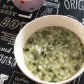 mocha03's cooksnap of when they made 七草粥風☆根菜の葉お粥.
