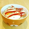 り～たん。's cooksnap of when they made 5分で★半熟卵とウインナーのおかかご飯.