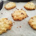 アップルりんご♪♪'s cooksnap of when they made 簡単♡チョコ＆コーンフレークのクッキー.