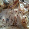 dollyj's cooksnap of when they made 簡単♪鶏もも肉のマスタードクリーム煮.
