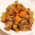 ゆうみっこ's cooksnap of when they made 簡単♪鶏肉と大根の煮物.