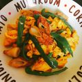 a＊1103's cooksnap of when they made ちくわとピーマンのふわふわ卵炒め☆.
