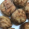 しおちゃんのママ's cooksnap of when they made 簡単!!豆腐と豚ひき肉団子揚げ.
