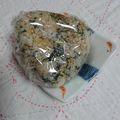 イチゴ、イチゴ。's cooksnap of when they made イライラ解消♪しらすと大葉の胡麻おにぎり.