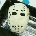足軽ウニきち's cooksnap of when they made 餃子の皮deおつまみジェイソン デコ飾用.
