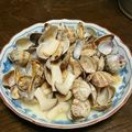 クックYBQYT5☆'s cooksnap of when they made エリンギdeアサリの酒蒸し.