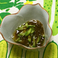 おはなすき's cooksnap of when they made ささっと１品！きゅうりともずくの和え物.