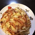 0518Yuka☆'s cooksnap of when they made 余った切り餅とじゃがいものガレット.