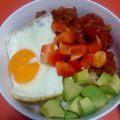 くちびるパパ's cooksnap of when they made ランチに♪ 簡単☆タコライス.