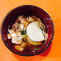 マーシ☆'s cooksnap of when they made いりこだしで簡単！豆腐ときのこのお吸い物.