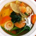 クックE662AA☆'s cooksnap of when they made わが家の 雑煮☆豚肉だよ.