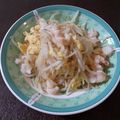 みねか's cooksnap of when they made エビともやしの中華炒め.