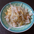 みねか's cooksnap of when they made エビともやしの中華炒め.