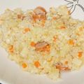 かなりんココりん's cooksnap of when they made 野菜たっぷり☆玄米の和風クリームリゾット.