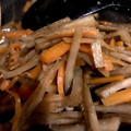 ふわふわわん's cooksnap of when they made わが家の簡単！きんぴらごぼう.