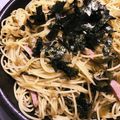 ♪ずっとずっと♪'s cooksnap of when they made 高菜とちりめんジャコのパスタ.