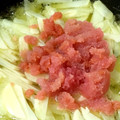 aaaism's cooksnap of when they made 明太子とジャガイモのアヒージョ（覚書）.