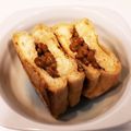 クックL8U9HI☆'s cooksnap of when they made 栃尾の油揚げ 納豆入り カリッと焼き.