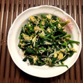 なおこ☆彡's cooksnap of when they made ほうれん草としらすの炒めもの.