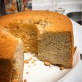 はりねづみ's cooksnap of when they made 21センチ★バナナシフォンケーキ.