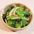 Richland☆Y's cooksnap of when they made 簡単！小松菜ともやしのごま和え☆.