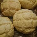 スバル17's cooksnap of when they made バリッともちふわメロンパン.