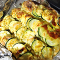 mally06's cooksnap of when they made 簡単♡ズッキーニと鮭の味噌マヨ焼き.