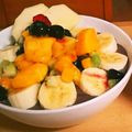 Maharo1965's cooksnap of when they made 冷凍ピュレで簡単♡ハワイのアサイーボウル.