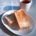 ＊ｃｌｏｖｅｒ＊'s cooksnap of when they made 「グリル」トーストでホットサンド.